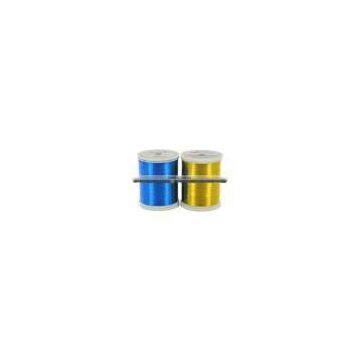 Rod building components Metallic rod winding thread