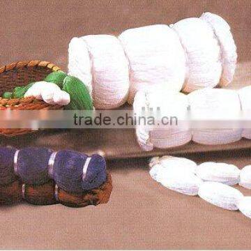 (the knot much more tight)Nylon multifilament fishing net