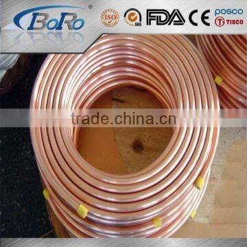 Pancake coil split air conditioner copper pipe size