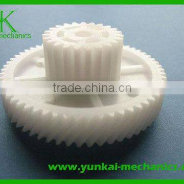 Precision cnc machined PA6 gear, engineering plastic available