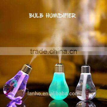 Mini Colorful Changing USB Multifunction Night Light Air Humidifier Desktop 400ML Aromatherapy Air Purifier For Office Home
