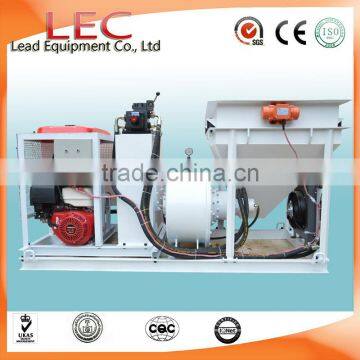 1.5 to 3.5 Mpa Dome Construction Peristaltic Hose Gasoline Small Concrete Shotcrete Pump photo-2