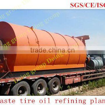 Latest Technology Waste Tire Recycling to Fuel Oil Pyrolysis Plant photo-2