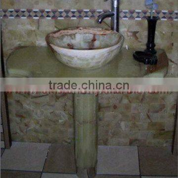 PERFECT SUPER ONYX PEDESTALS SINKS AND BASINS