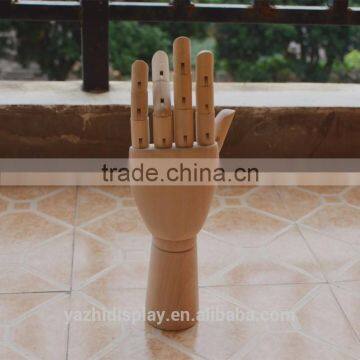 Jewelry Display Wooden Mannequin Hand Ffor Art Project photo-3