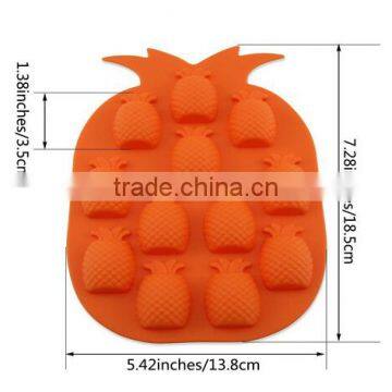 Pineapple Shape Silicone Ice Cube Tray photo-5