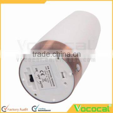 Wireless PIR Motion Sensor LED Night Warm Light Battery Powered Table Lamp photo-3