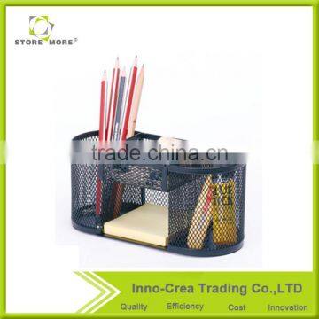 Store More Mesh 3 Tier Rack and 5 Upright Sections Metal Magazine Office Desk Organizer photo-3