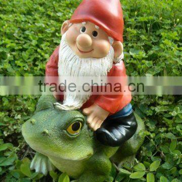 The wonderful gnome of garden