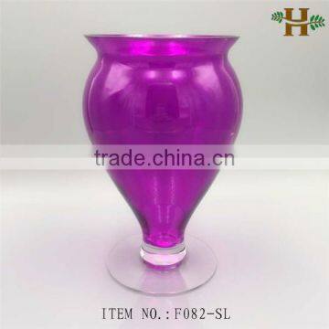 Polish Colored Glass Vases Factory