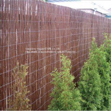 One-stop garden supplier woven willlow fence  screen,environmental willow fence,hot selling willow fence