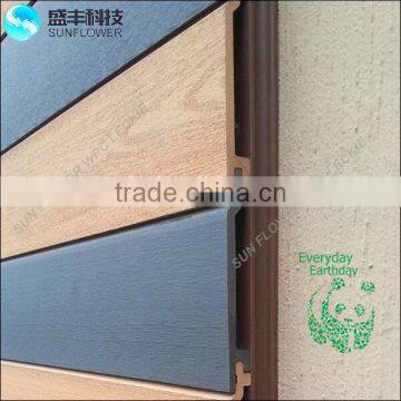 Exterior Waterproof WPC Wood Plastic Composite Wall Panels Wpc Wall Cladding photo-2