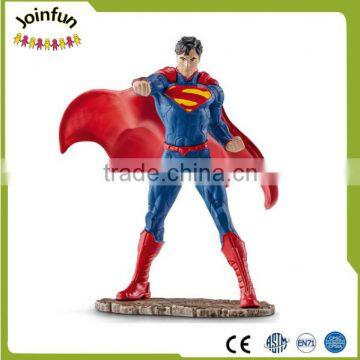 plastic superman toy action figure ,super hero superman plastic mini figure,popular movie figure action figure