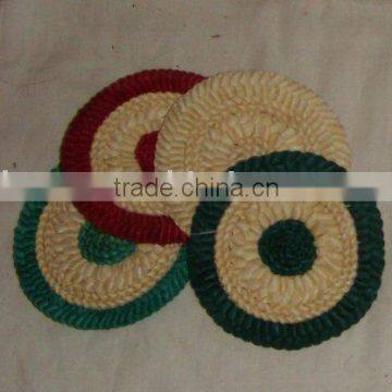round maize mat