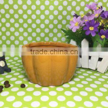 China on Sale Stocked Pumpkin Shape Bowl Ceramic Soup Bowls photo-6