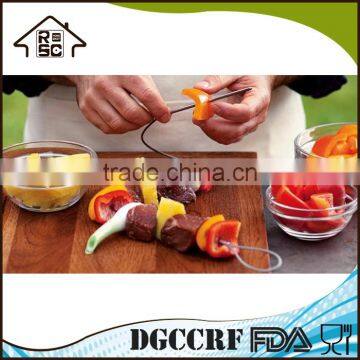 High Production Plate Set of 4 Skewer For Plate BBQ Grill Plate photo-2