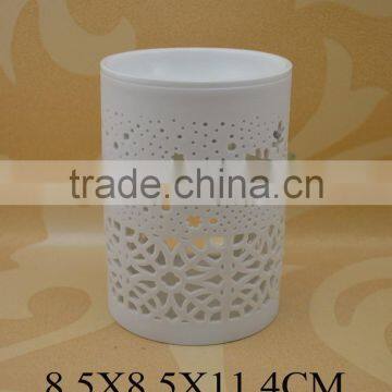 Ceramic Tealight Candle Oil Burner Wax Warmer photo-3