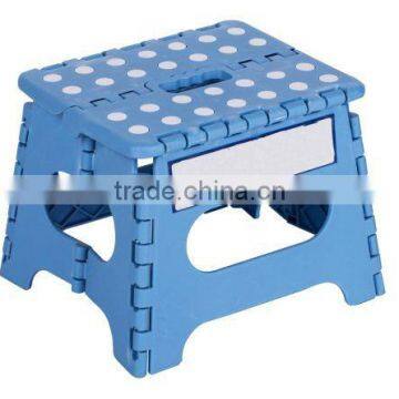 Short Fold Step Stool Hot Sale Plastic Stool Folding Plastic Stool 450692 photo-2