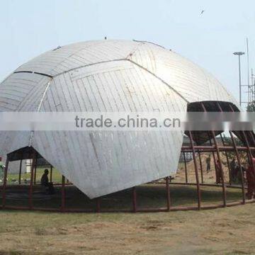 Modern Sport Abstract Metal Craft Stainless Steel Sport Ball Sculpture photo-5