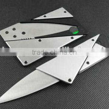 New! Card sharp Credit Card Folding Razor Sharp Wallet Knife survival tool thin