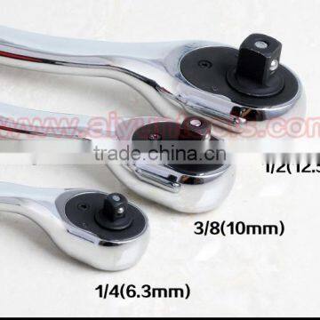 1/2" 3/8" 1/4" Ratchet Wrench (Socket Set) Quick Release Wrench 72t Cr-v photo-2