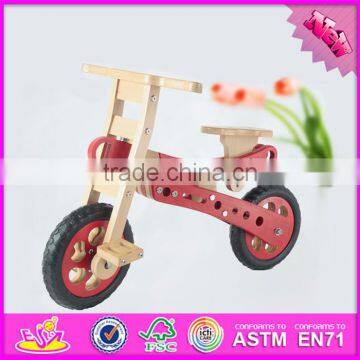 2016 High Quality Wooden Kids Bike Ride Toy, Top Fashon Wooden Kids Bike Ride Toy W16C150 photo-3