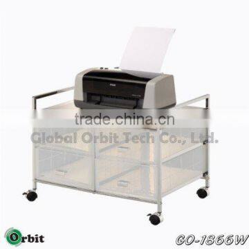 Home furniture rolling plastic storage trolley, mobile P.P drawer cart