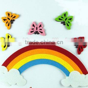Fashion Decorative Wall Sticker , 3D Butterfly Kindergarten Children Room Wall Stick photo-2