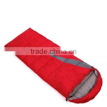 High quality with cold protection collar adjustable wateproof outdoor camping sleeping bag WR-WP