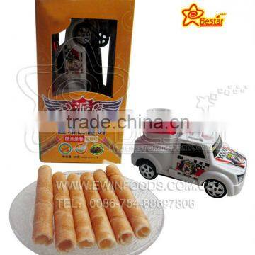 Yummy Egg Roll Cream Biscuit With Car Toy