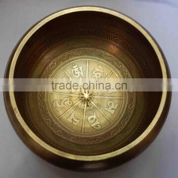 Best Selling Symbolic Tibetan Healing Meditation Singing Bowl photo-3