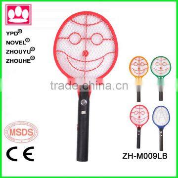 Well-known brand mosquito killers ZHOUYU electric mosquito swatter with light