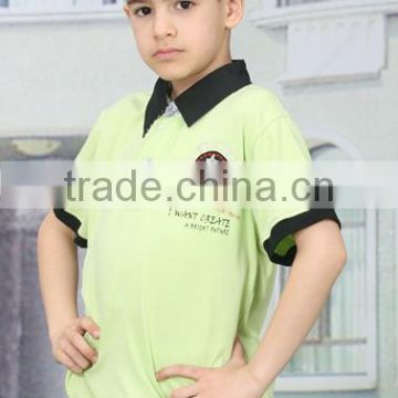 2017 eco-friendly child tshirts ,embroidered western shirts child,child models