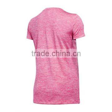 Hot Sale High Quality Women Custom Gym Sports Apparel Printed Logo T Shirt photo-5