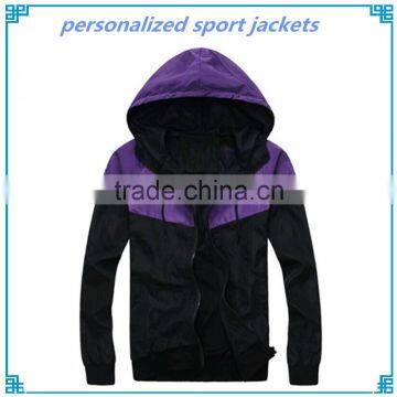 oem personalized sport jackets light weight