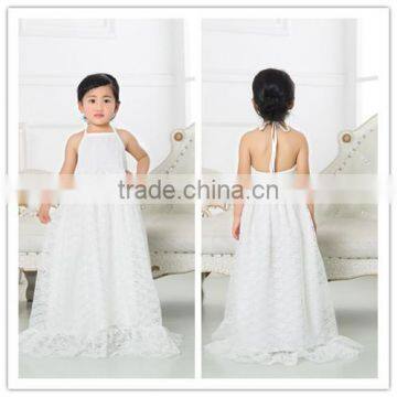 2016 Latest Designs Champagne Kid Tutu Dance Style Fancy High Quality Flower Baby Girls Party Night Dress Design photo-2