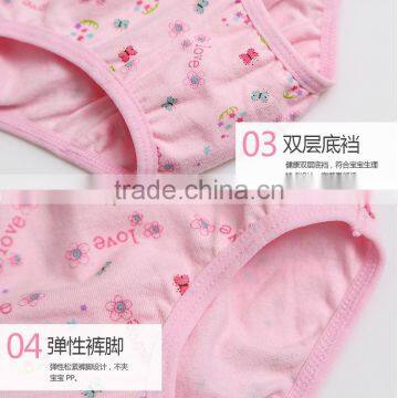2-10 Year Old Girl's Panties 100 Cotton Children Underwear photo-4