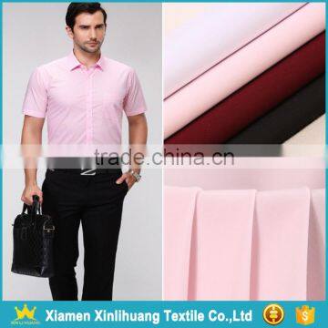 New Fashion Combed Pink 100% Cotton Poplin Fabric for Mens Shirt