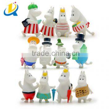 new design action figure landscape plants DIY figure Moomin