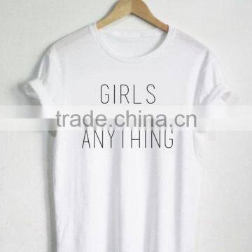 Wholesale Cheaper Custom Girls Logo T-Shirt Made In China photo-3