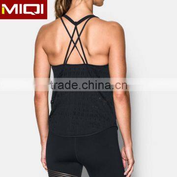 Women Fashion sport wear for woman gym tank top with high quality workout tank top