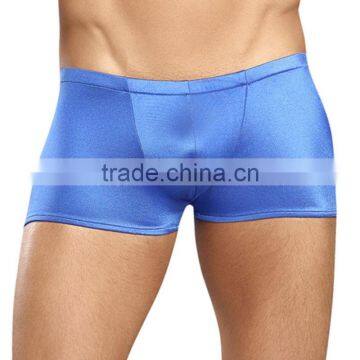 Promotion Cheap Fashion Men Plain Shorts Silk Boxer Shorts photo-2