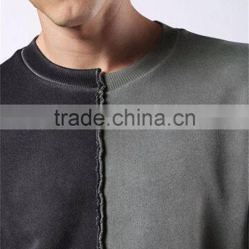 2017 MGOO Hot Sale Color Patchwork Sweatshirt Customized Long Sleeve Fashion Street Style Men Sweatshirt photo-6