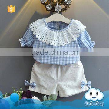 SS-969G high quality kids clothing sets wholesale new design casual kids children's clothing sets