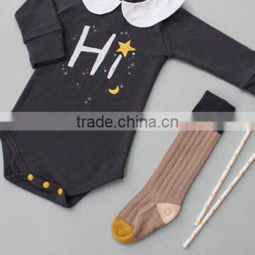 SK1019 Children Non-slip Socks Vertical Striped Cotton Floor Baby Socks photo-4