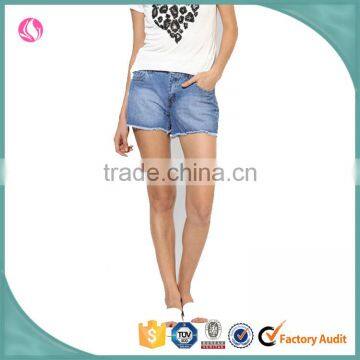 Womens Hot Sell Jeans Shorts Women 2016 Mini Washed Denim Shorts