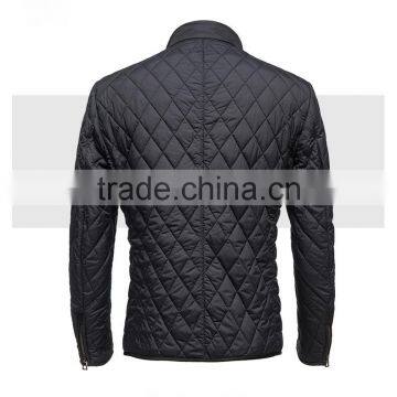 New Design Men Business&Leisure Wearing Stand Collar Simple Quilted Padding Jacket photo-2