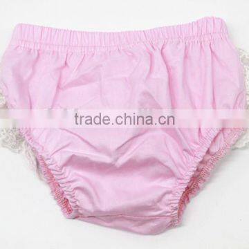 Cute Pink Childrens Toddlers Baby Underwear Girls Infant Diaper Covers Lace Kids Diaper Cover photo-2