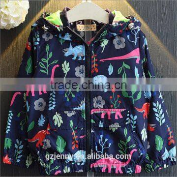 Latest Water Proof Windbreaker Nylon Outdoor Coat Hooded Girl Kid Jacket photo-5