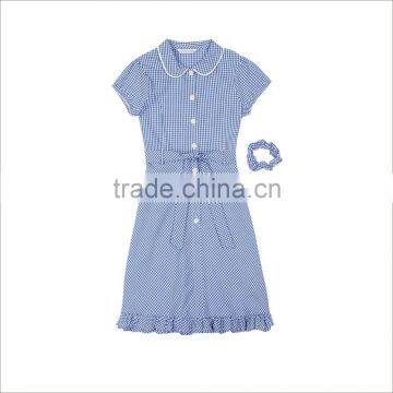 Chinese 2017 Wholesale Custom Design School Uniform Skirt Fabric photo-4